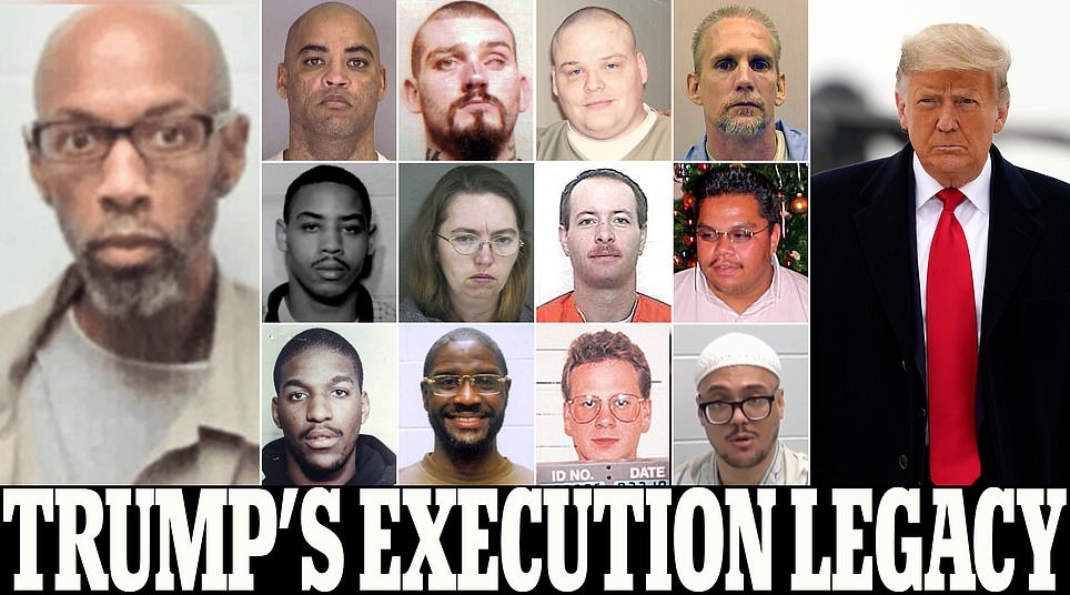 Dustin Higgs heads to the death chamber in the 13th and final federal execution of Trump's