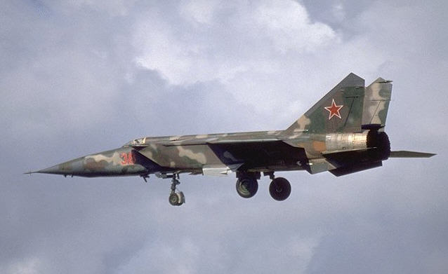 The Russian Mikoyan-Gurevich MiG-25 interceptor fighter was the subject of NATO military hysteria, until one actually fell into U.S. hands -- and turned out to be a turkey. From the Air Force Times Library